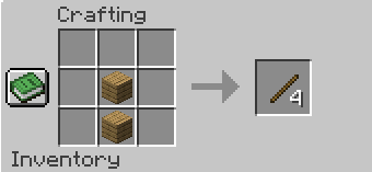 Stick crafting