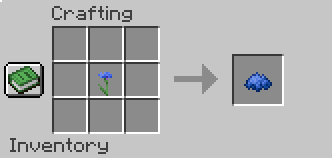 Blue dye in Minecraft