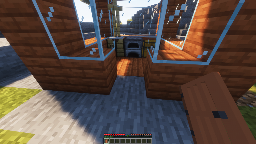 Door positioning choice