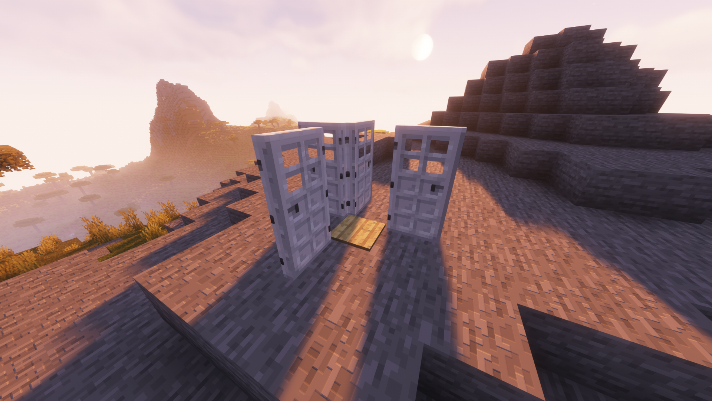 Iron Door and Pressure Plate Mob Trap in Minecraft