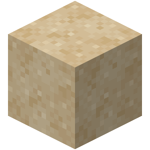 Regular sand in Minecraft