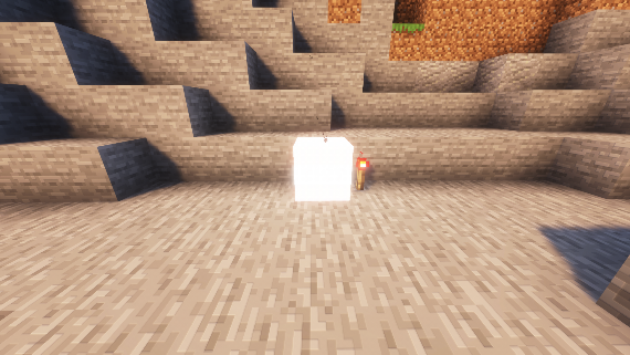 TNT activated and about to explode
