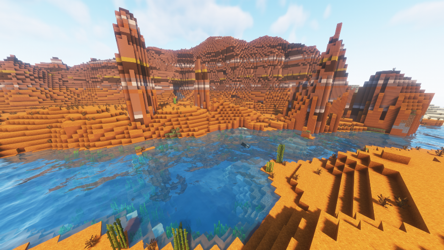 Badlands in Minecraft