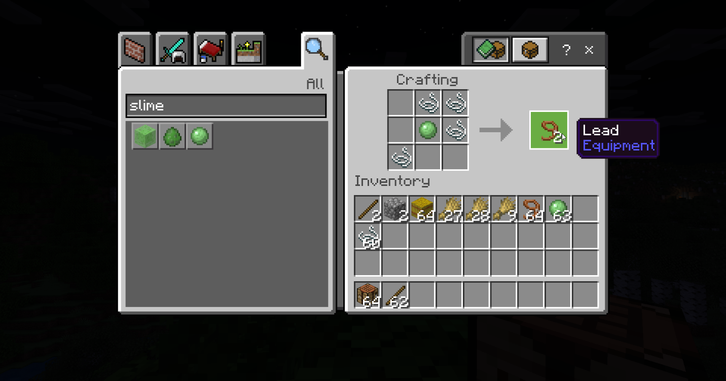Figure 3 Crafting a Lead