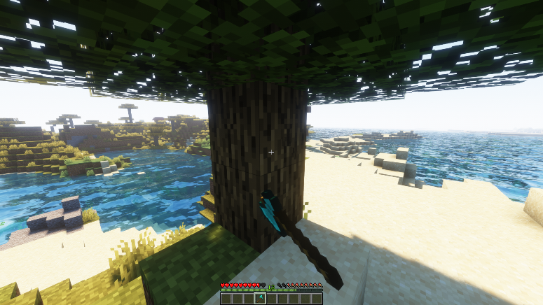 Wood extraction in Minecarft
