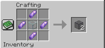 Creating tinted glass in Minecraft
