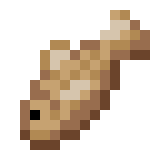 Raw cod in Minecraft
