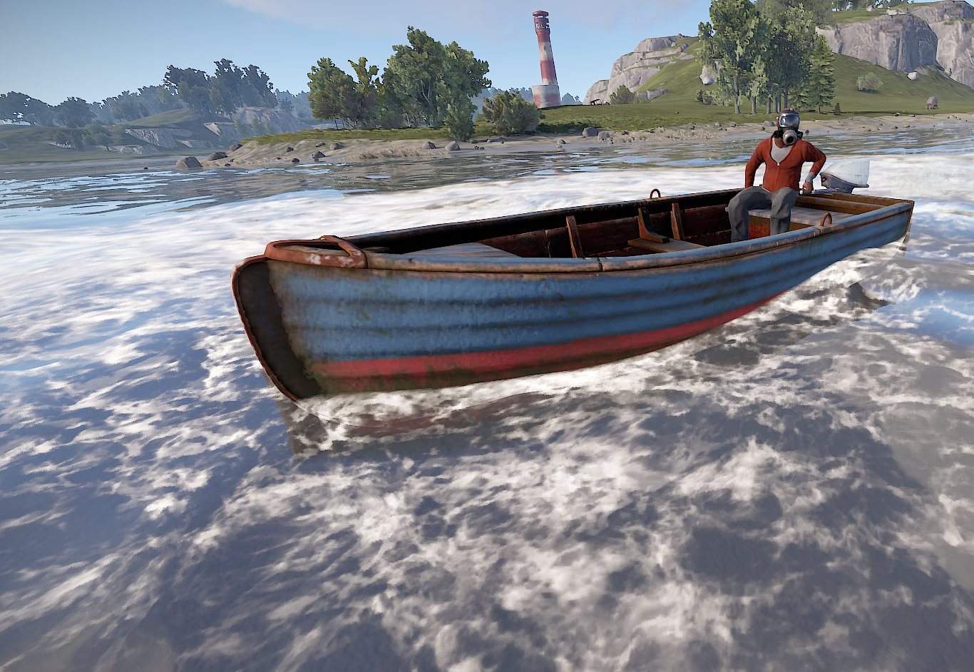 You can switch seats in a car, helicopter, or boat