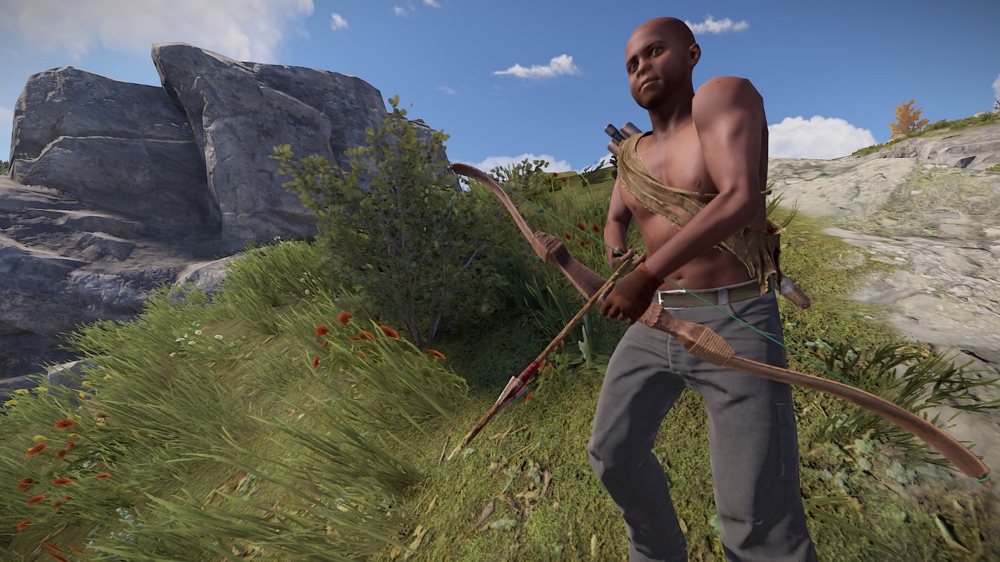 Hunting is the guaranteed way to get food in Rust