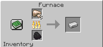 Iron smelting in Minecraft