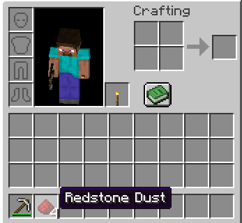 Redstone dust in Minecraft inventory