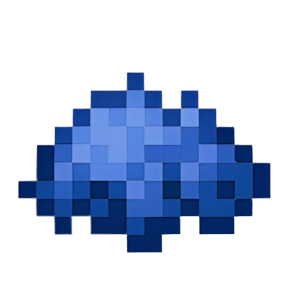 Blue dye in Minecraft