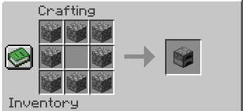 Crafting furnace in Minecraft