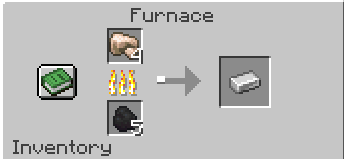 Iron smelting in Minecraft