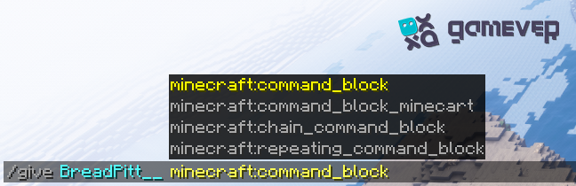 Getting a command block via a command