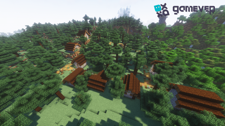 A village in the Taiga