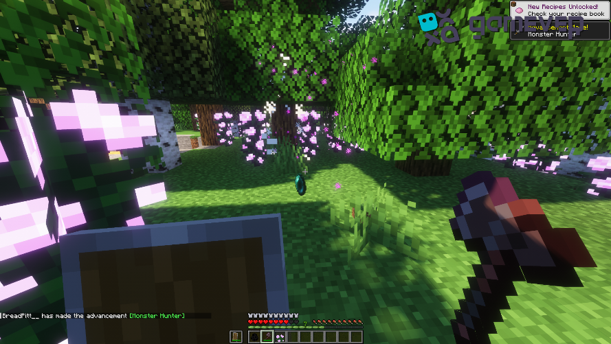 Getting an ender pearl