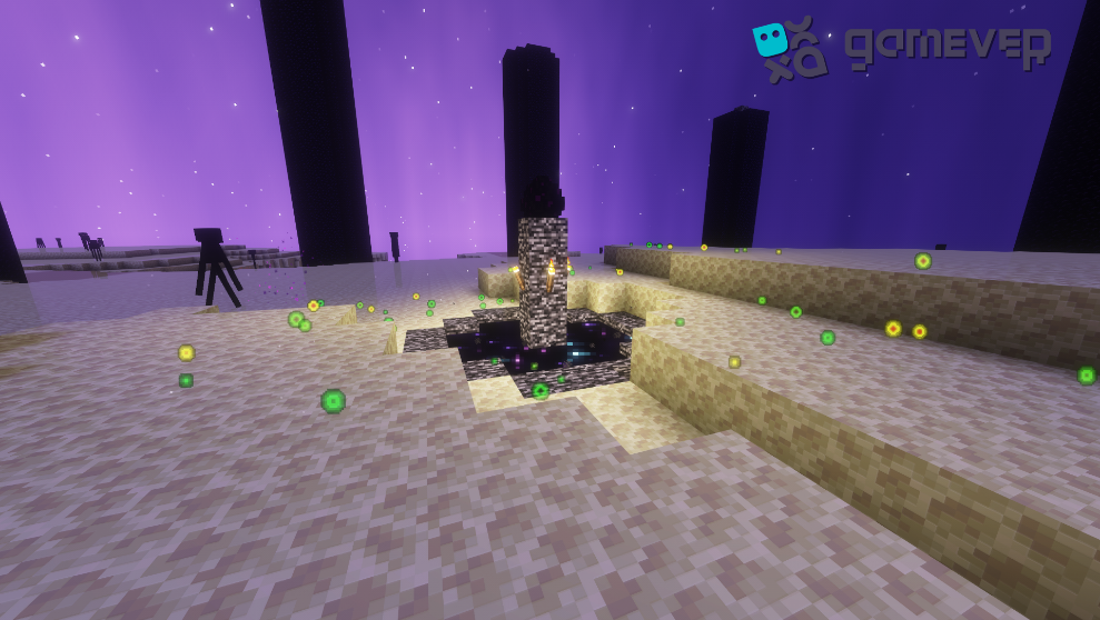 Portal at the end of the game