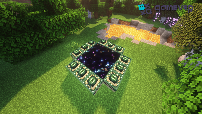 Manually created end portal