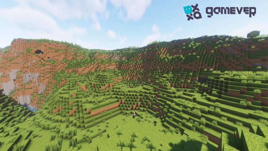 An ancient city appeared under a mountain in our world