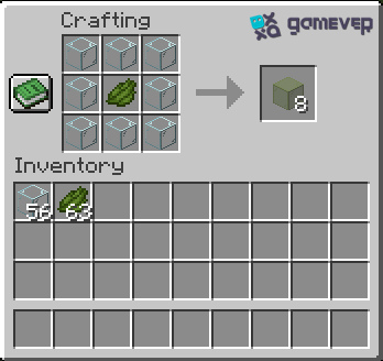 Crafting a green stained glass