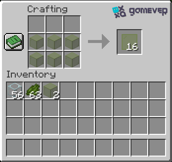 Crafting a green stained glass pane