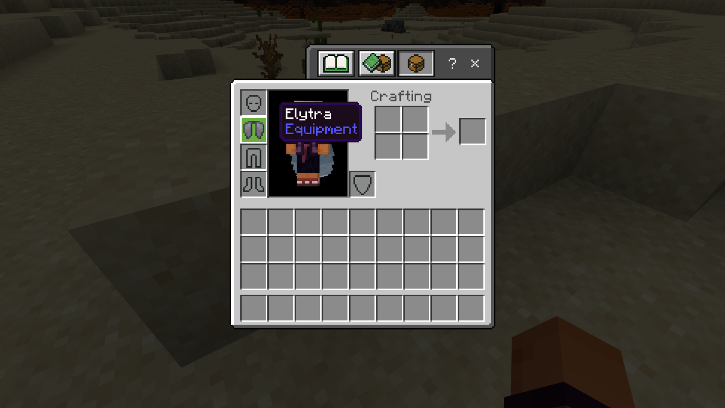 Figure 1 Elytra in the Inventory