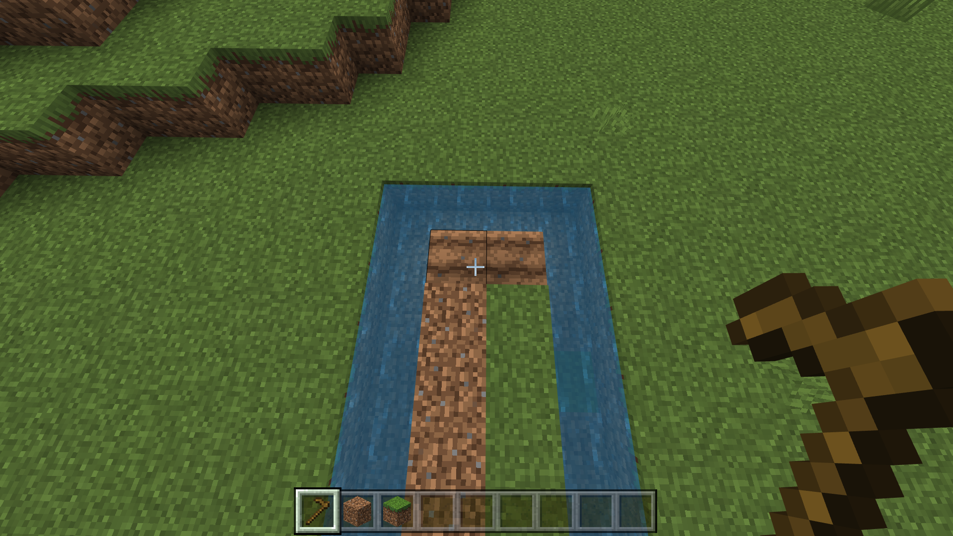 Figure 5 Preparing Soil Blocks