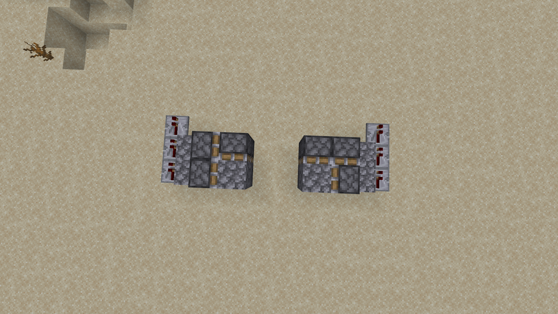 Figure 3 Putting 6 Redstone Repeaters