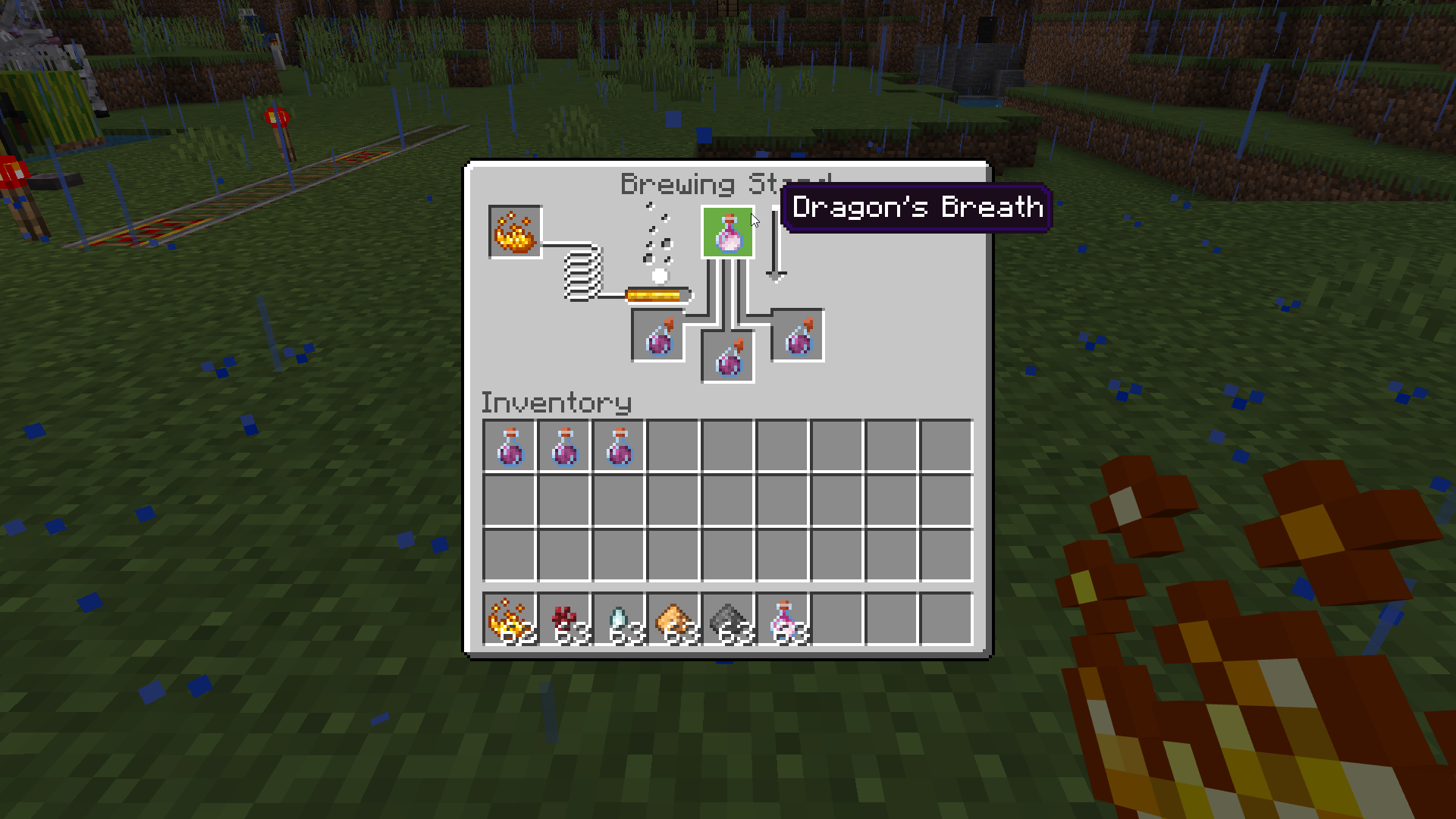 Figure 14 Placing Dragons Breath