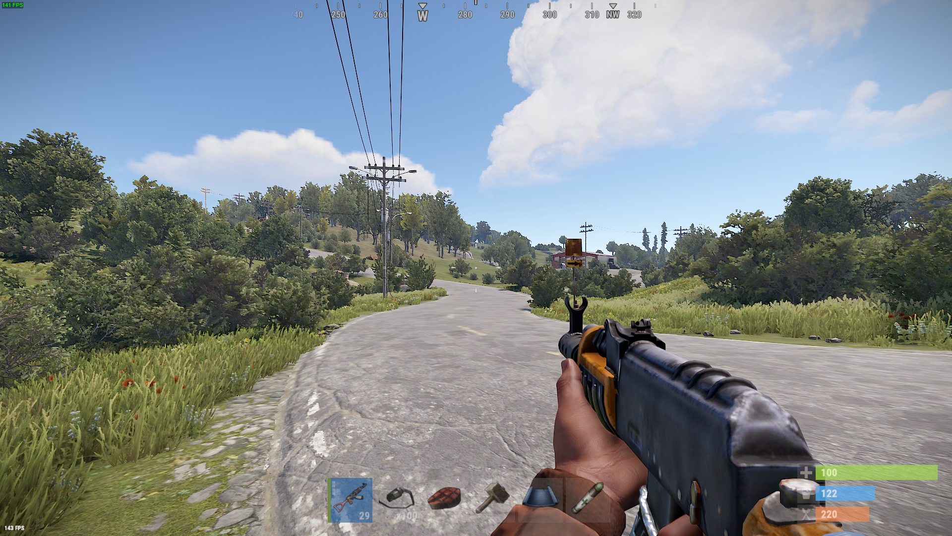 Die beliebteste und am meisten geschätzte Waffe in Rust