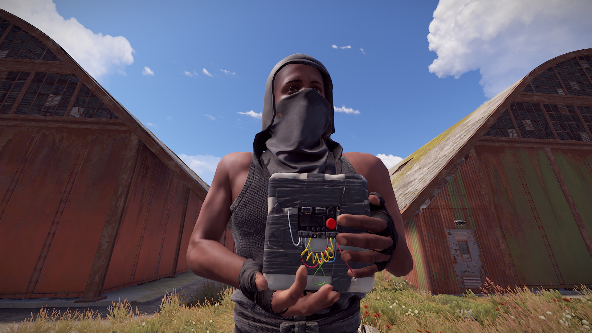 Die höchste Stufe von Sprengstoff in Rust ist C4.