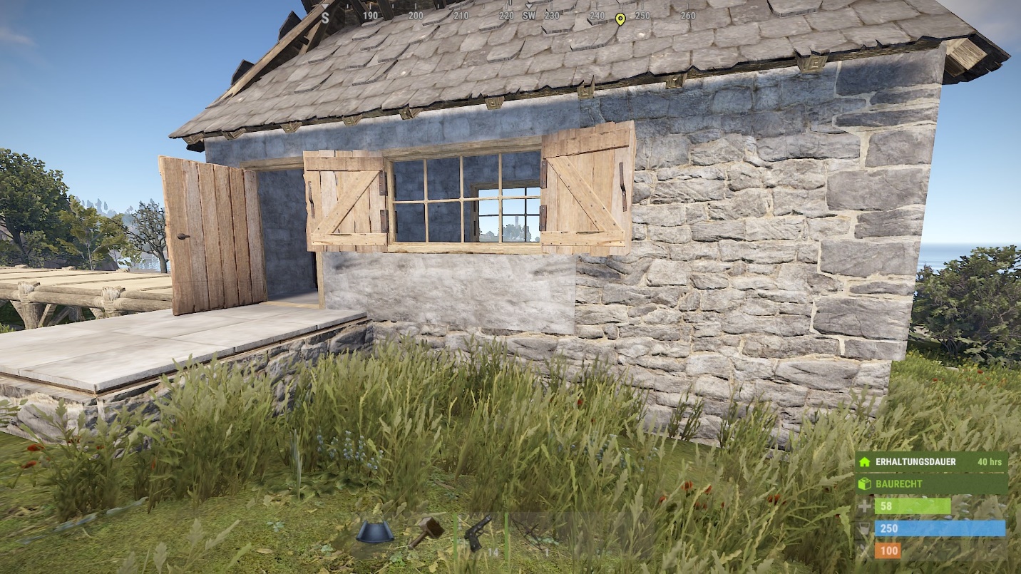 Bauen ist eine der angenehmsten Mechaniken in Rust.