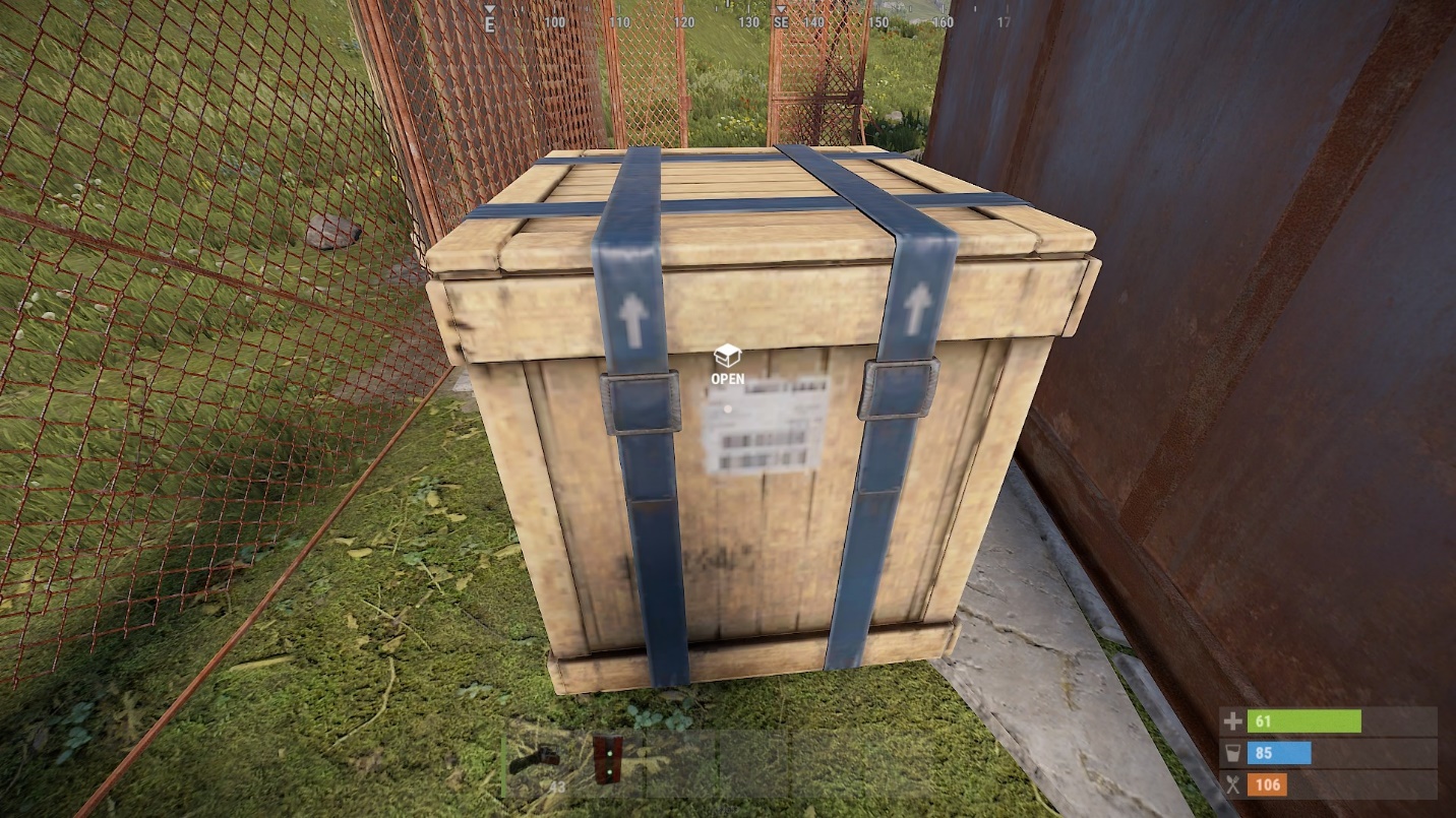 Es gibt zahlreiche Gegenstände, die du in Rust schnell sammeln musst
