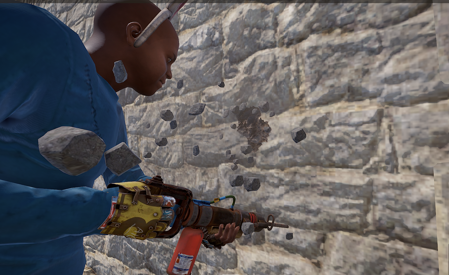 Dies ist der sicherste Weg, Steinmauern in Rust zu durchbrechen.