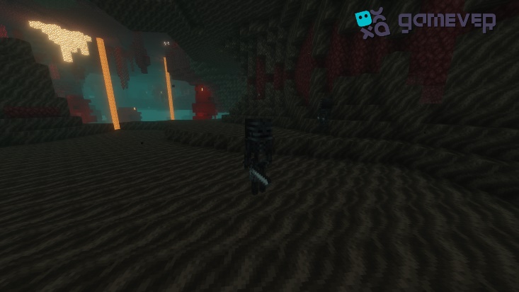 A wither skeleton