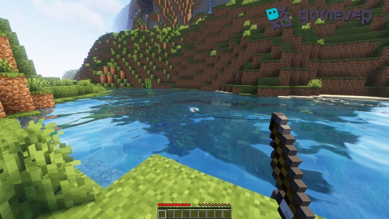 Fishing in Minecraft