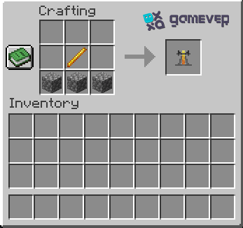 Crafting a brewing stand