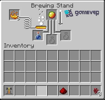 Brewing a potion of fire resistance
