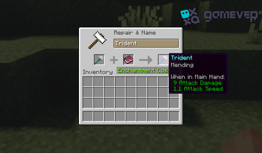 The mending enchantment