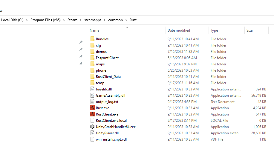 Find the file via File Explorer.