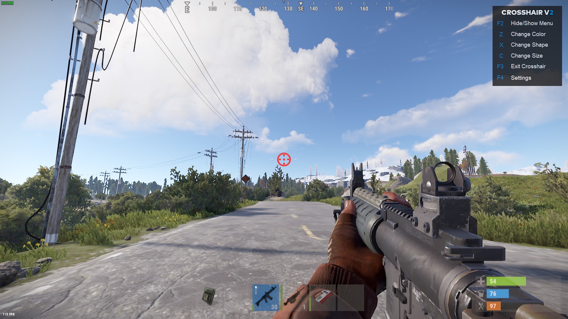 Passe dein Lieblingsfadenkreuz in Rust an.