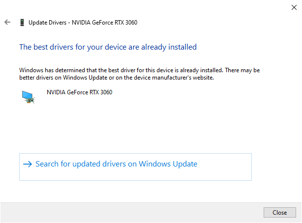 Installiere die Driver.