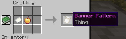 Wzór banera z logo Mojang