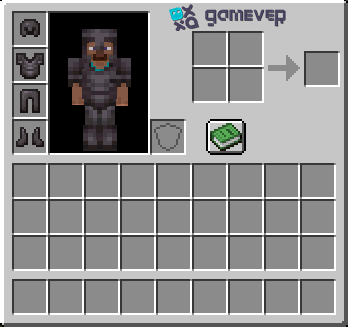 Full set of netherite armor