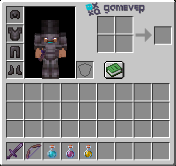 Potions in inventory