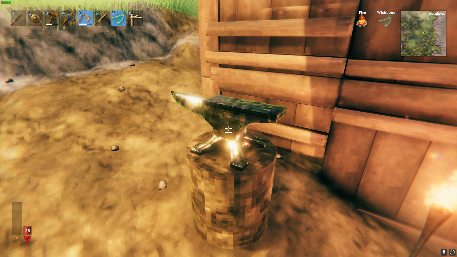 It unlocks new crafting options at the Forge.