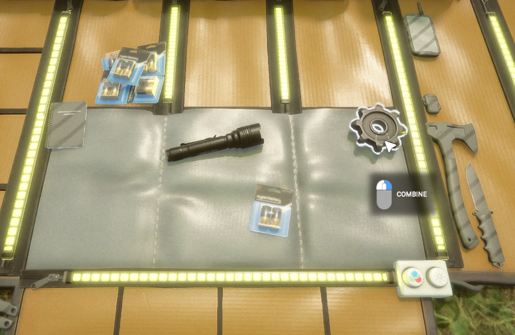 Monitor the flashlight's battery level closely.