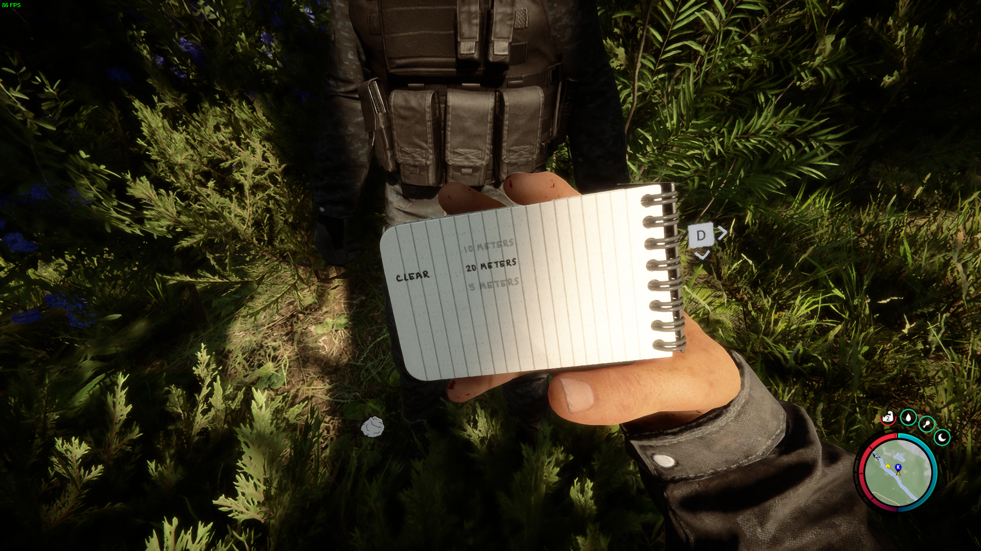 Kelvin's companionship proves invaluable in the wilds of Sons of the Forest