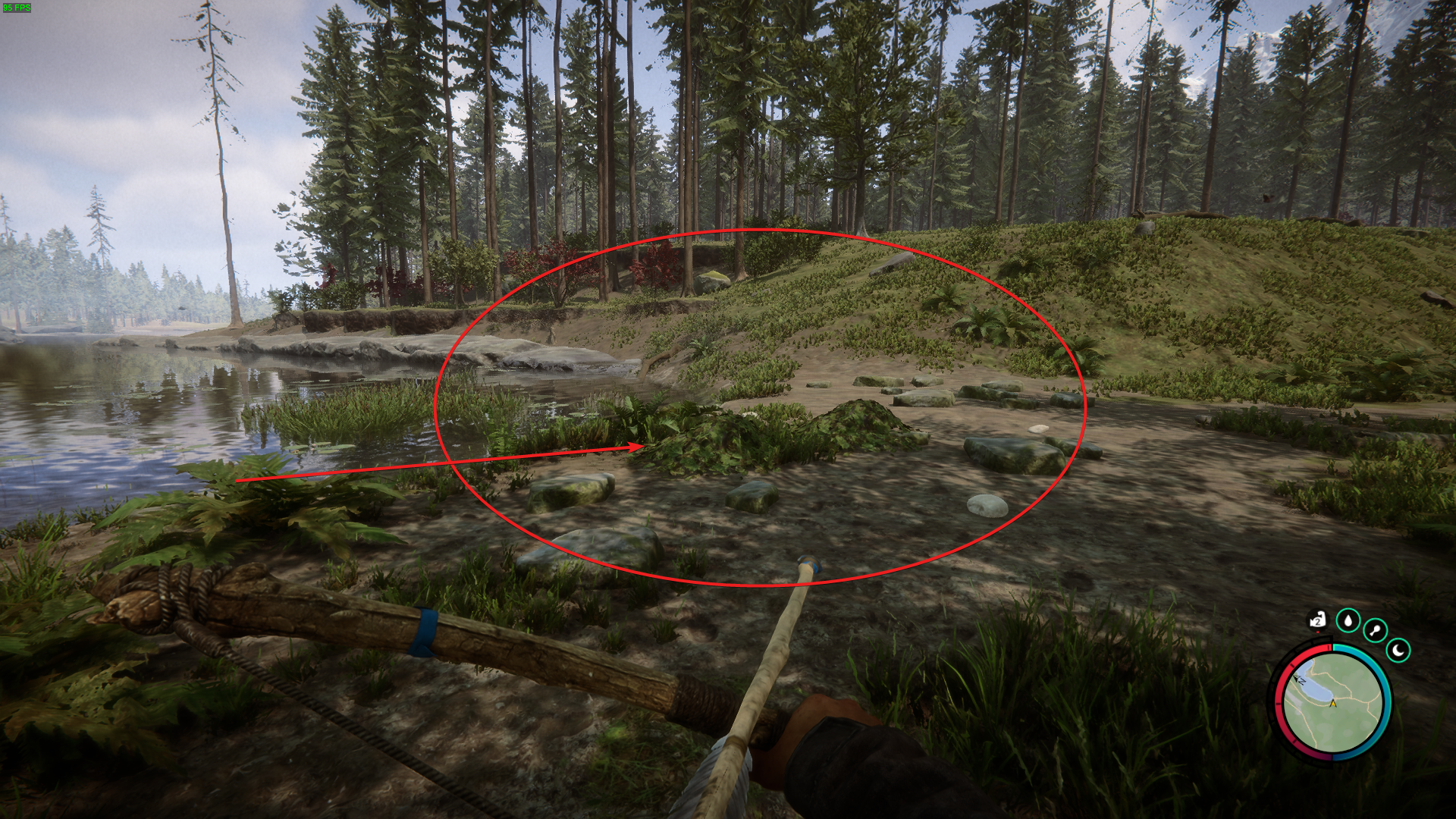 Use their hiding spots to plan your next move.